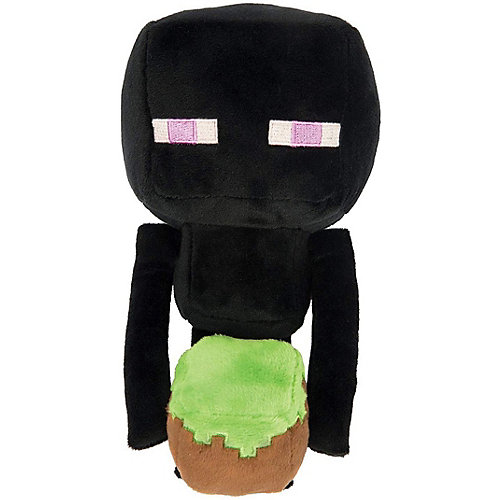 Мягкая игрушка Jinx Minecraft Happy Explorer Enderman Эндерман 18 см от Jinx