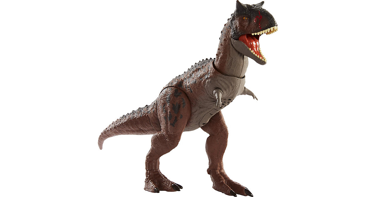 Spielzeug/Sammelfiguren: Mattel Jurassic World Control ‘N Conquer Carnotaurus Toro großer Dinosaurier