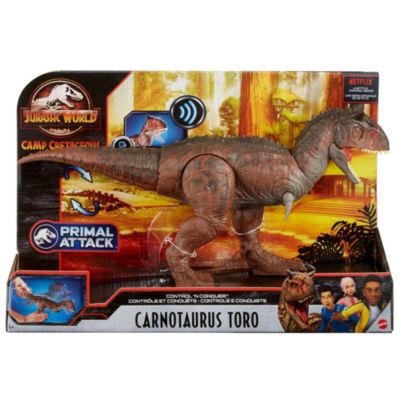 MATTEL®  GPB10 Jurassic World Schnapp-Dino Carnotaurus Toro NEU & OVP 