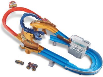 Автотрек Hot Wheels City Monster Truck "Гонка со скорпионом"