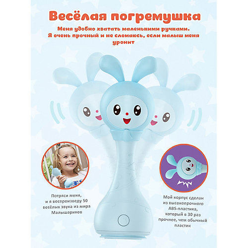 Интерактивная музыкальная игрушка Alilo Малышарики Крошик R1 арт. 62188 от Alilo