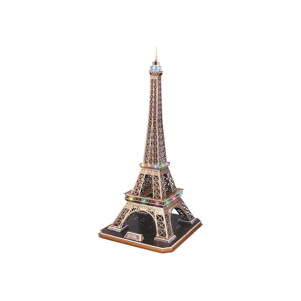 3D-Puzzle Eiffelturm LED Edition 84 Teile 78 cm