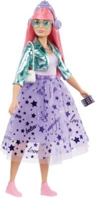 Barbie® Prinzessinnen Abenteuer Daisy Puppe (rosa Haare) mit Hündchen, Anziehpuppe 2