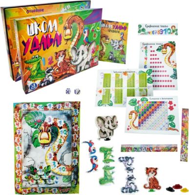 Настольная игра Strateg "Школа удава"