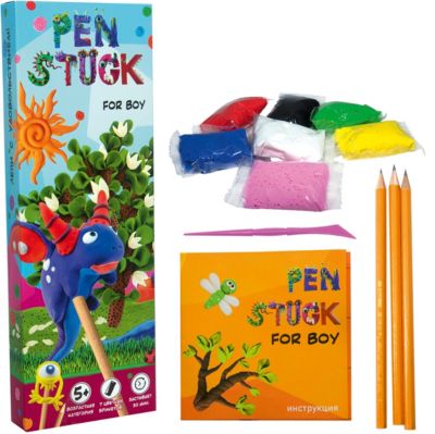 Набор для творчества Strateg Pen stuck for boy