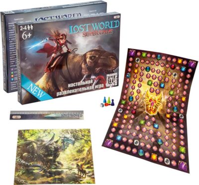 Настольная игра Strateg Lost world