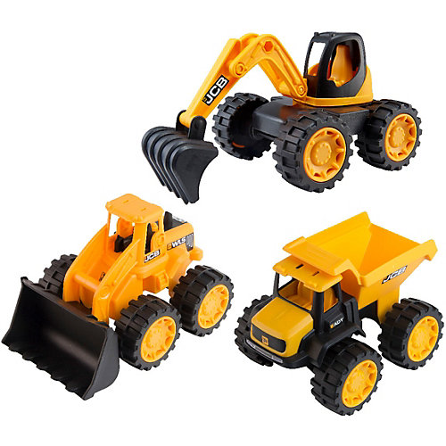 Набор машинок HTI JCB, 3 шт от HTI
