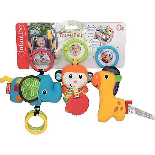 Набор игрушек Infantino Друзья, 3 шт от Infantino BKids
