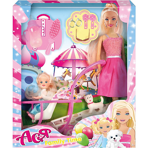 Набор кукол Toys Lab "Семья" Ася с малышкой, 28 см от Toys Lab