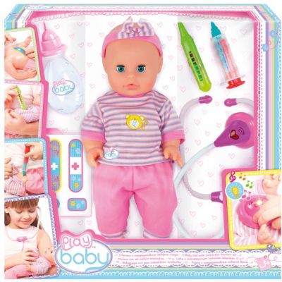 Кукла-пупс Play Baby Набор доктора
