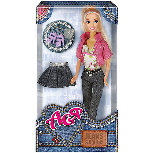 Кукла Toys Lab "Джинсовый стиль" Ася, 28 см от Toys Lab