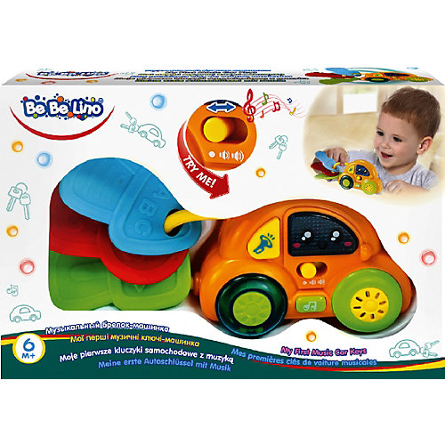 Интерактивная игрушка Bebelino Музыкальный брелок-машинка от Bebelino