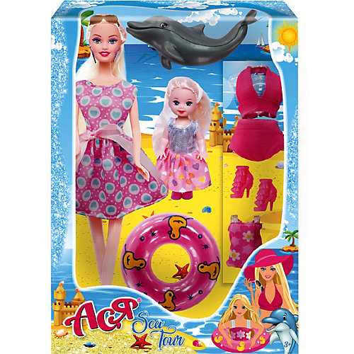 Набор кукол Toys Lab "Морское приключение" Ася с малышкой от Toys Lab