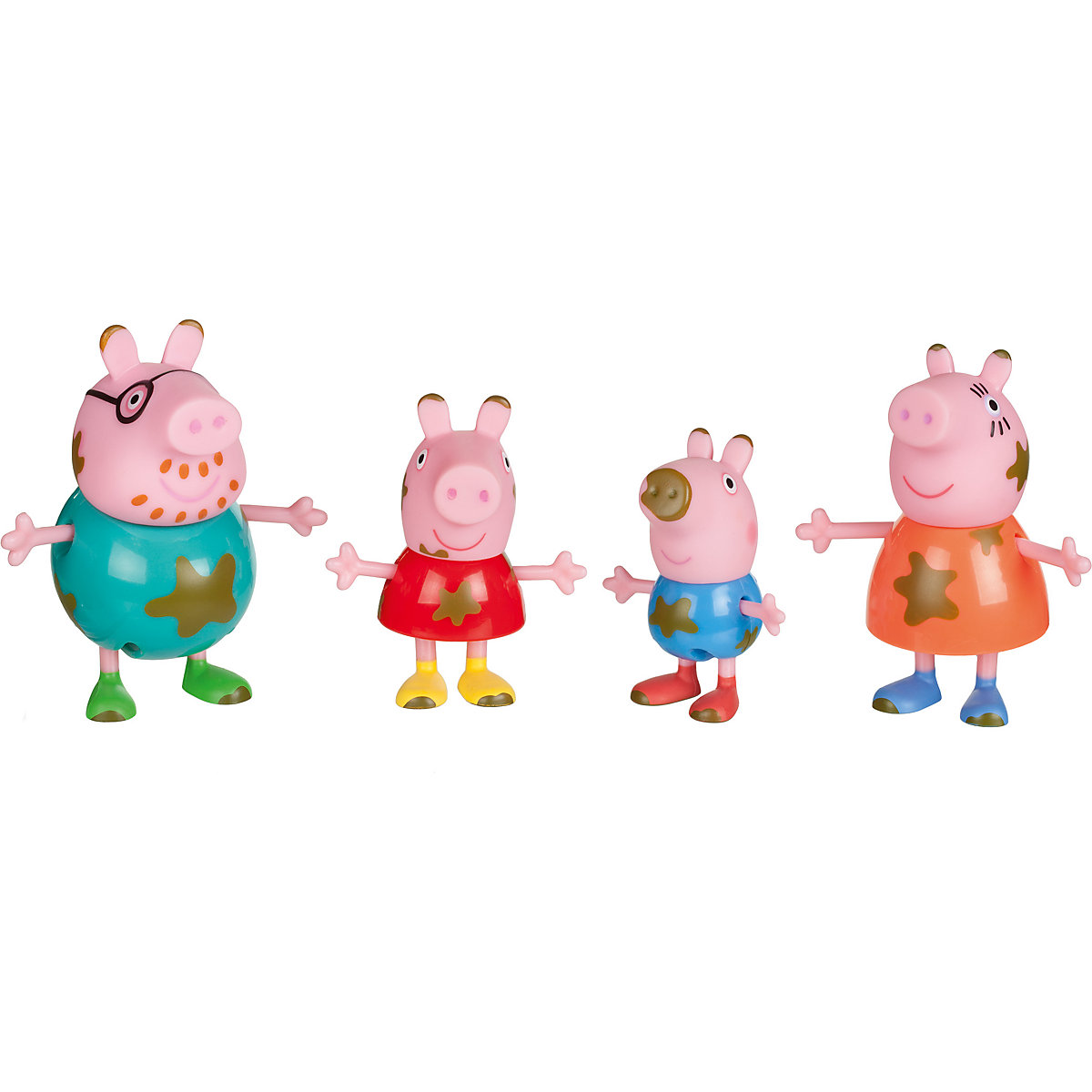 Peppa Pig Spielfigurenpack Matschepfütze, 4 Stück, Peppa Pig | myToys