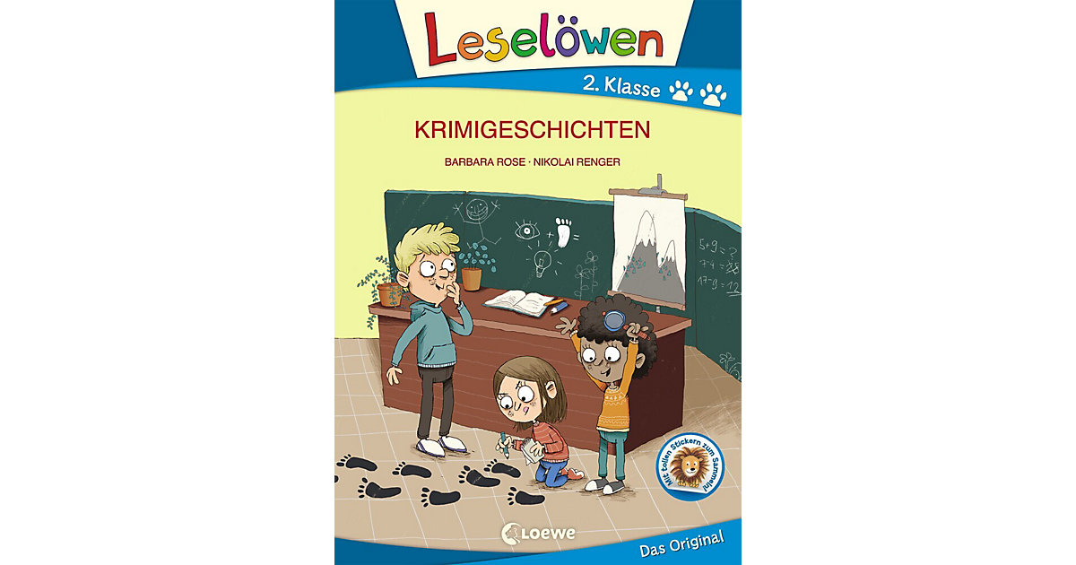 Bücher: Loewe Verlag Buch - Leselöwen 2. Klasse - Krimigeschichten