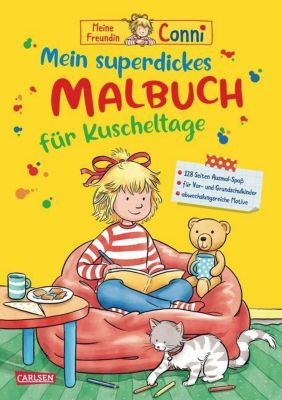 Image of Buch - Conni Gelbe Reihe: Mein superdickes Malbuch Kuscheltage Kleinkinder