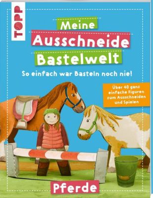 Image of Buch - Meine Ausschneide-Bastelwelt Pferde