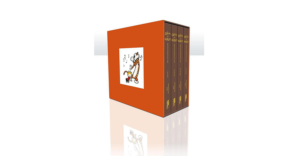 Spielzeug: Carlsen Verlag Buch - Calvin und Hobbes: Calvin und Hobbes Gesamtausgabe, 4 Bde.