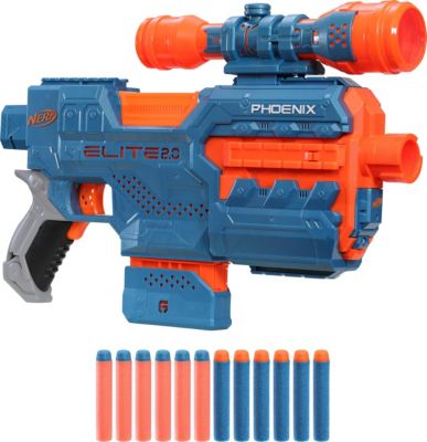 Nerf Elite 2.0 Phoenix CS-6 - Brinkero - Veja a nossa variedade de  brinquedos e LEGO®