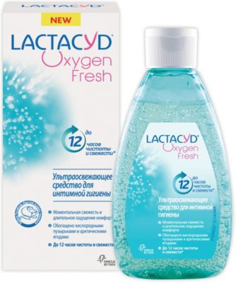 Гель для интимной гигиены Lactacyd Oxygen Fresh, 200 мл