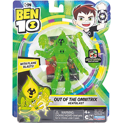 Фигурка Playmates Ben 10 "Человек-огонь из Омнитрикс", 12.5 см от PLAYMATES