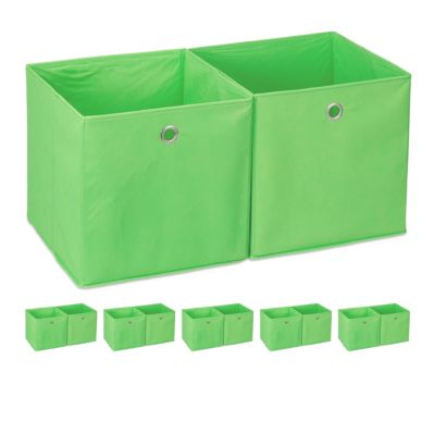 Faltbox Mini Mint Aufbewahrung Box für Auto Schrankwand Regal Plüsch 