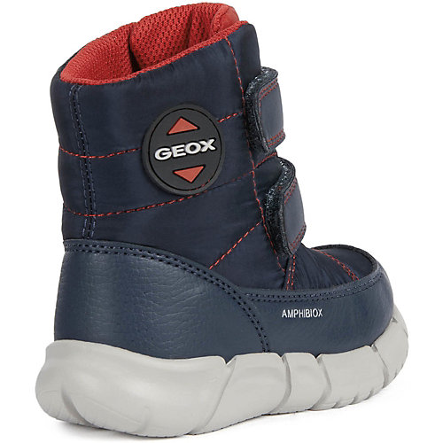 Утепленные сапоги Geox - синий/красный от GEOX