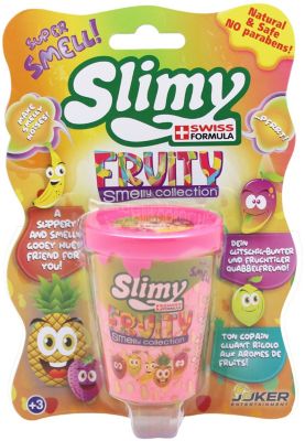 Слайм Slimy, с ароматом клубники