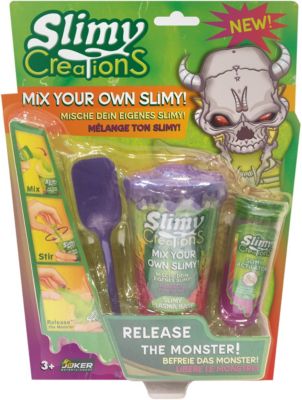Набор для создания слайма Slimy "Слайми: монстры", с игрушкой