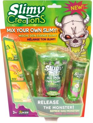 Набор для создания слайма Slimy "Слайми: монстры", с игрушкой