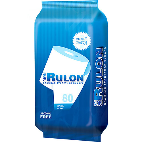 Влажная туалетная бумага Mon Rulon №80