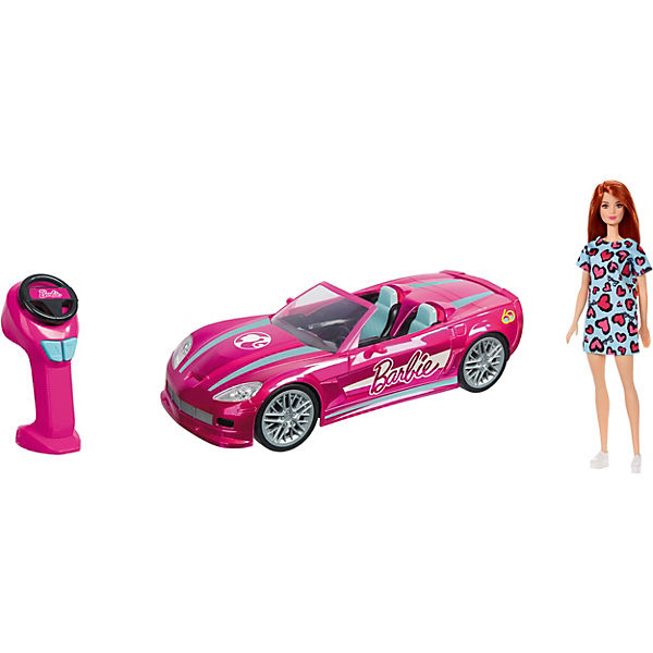 Perceive doorway Immigration Barbie Dream Car (2.4 GHz) + Gratis Barbie Chic Puppe (rote Haare), Barbie  | myToys