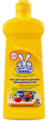 Гель для детских принадлежностей Ушастый Нянь с чередой и календулой, 500 мл