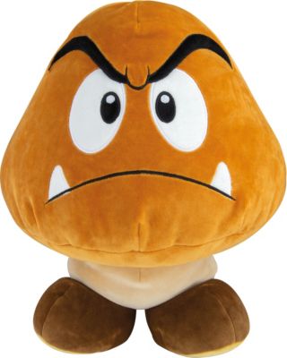 Pluschkissen Club Mocchi Mocchi Mega Goomba 32 X 35 Cm Super Mario Mytoys