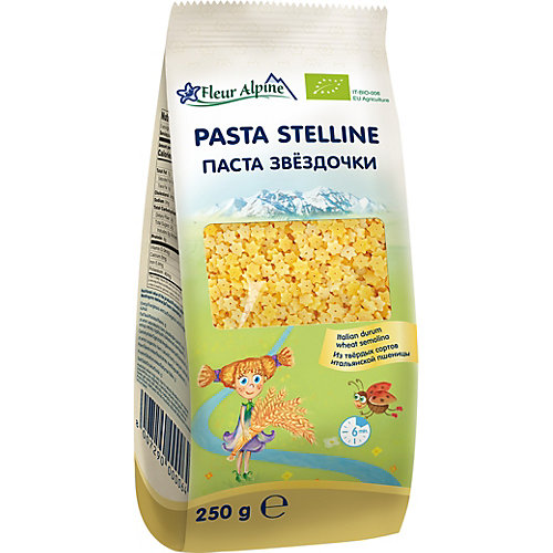 Паста Fleur Alpine "Звёздочки", с 12 мес от Fleur Alpine
