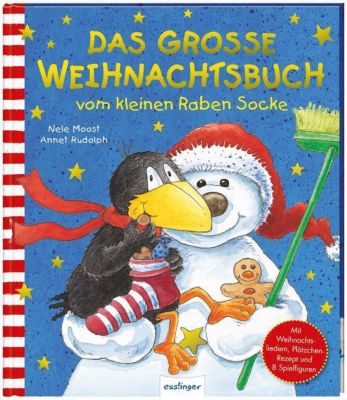 Der Kleine Rabe Socke Das Grosse Weihnachtsbuch Vom Kleinen Raben Socke Moost Nele Mytoys