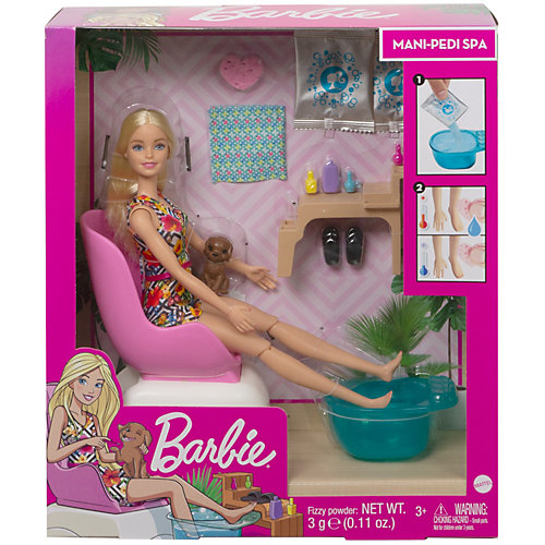 Игровой набор Barbie "Мода" Маникюр и педикюр от Mattel