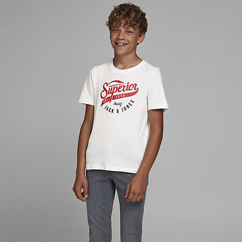 Футболка Jack & Jones Junior - грязно-белый от JACK & JONES Junior