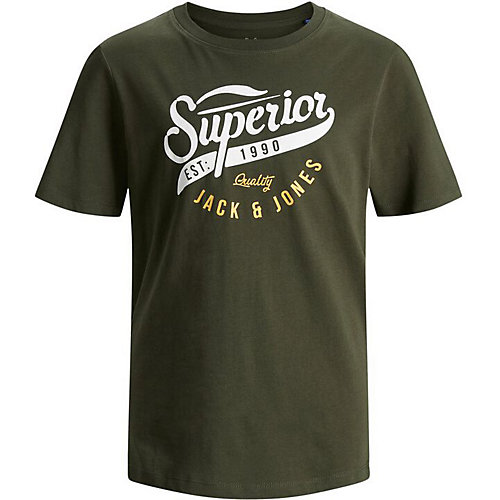 Футболка Jack & Jones Junior - темно-зеленый от JACK & JONES Junior