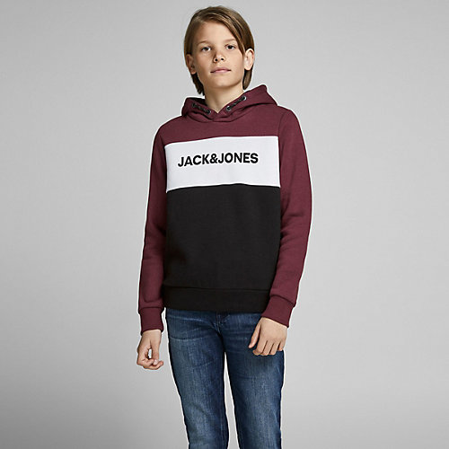 Худи Jack & Jones Junior - темно-красный от JACK & JONES Junior