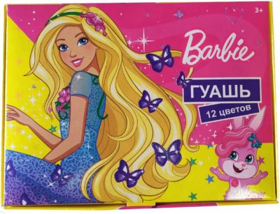 Гуашь Centrum Barbie, 12 цветов