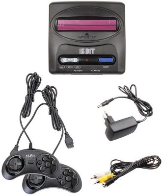 Игровая приставка Magistr Drive 2 lit, 252 игры