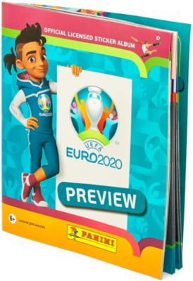 Альбом для наклеек Panini EURO 2020 PREVIEW