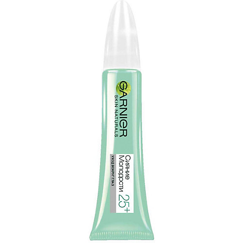 Крем для лица Garnier Skin Naturals "Сияние молодости" уход вокруг глаз 25+, 15 мл