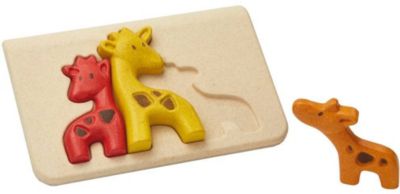 Рамка-вкладыш Plan Toys Жирафики