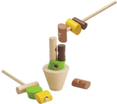 PLANTOYS Balancierspiel Stapelklötze Geschicklichkeitsspiele
