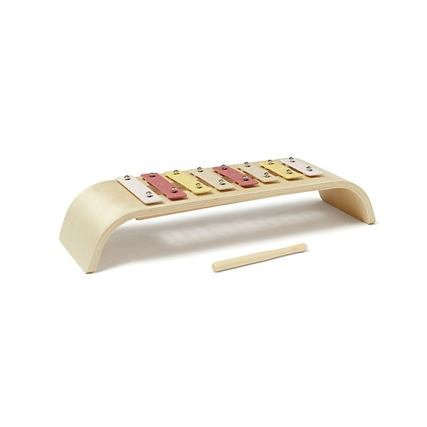 Kinderinstrument Xylophon rosa Soundspielzeug