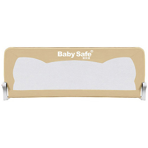 Барьер для кроватки Baby Safe Ушки, 150х66 бежевый от Baby Safe
