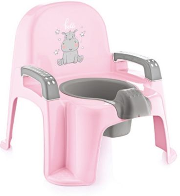 pink Hygiene Töpfchen Ärmellätzchen Sitzverkleinerer Baby Babytopf adam Minnie 