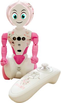 Gear2play roboter SukiBot 18 cm weiß/rosa